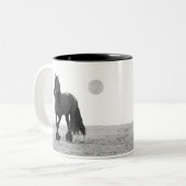 Tasse 2 Couleurs Cheval parfait (Devant gauche)