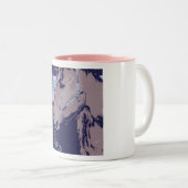 Tasse 2 Couleurs Cheval Pop Art (Devant droit)