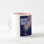 Tasse 2 Couleurs Cheval Pop Art (Devant gauche)