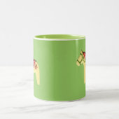 Tasse 2 Couleurs Cheval rose Dala (Centre)