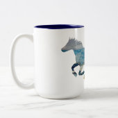 Tasse 2 Couleurs Cheval sauvage (Gauche)