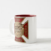 TASSE 2 COULEURS CHEVALIERS TEMPLAR (Devant gauche)