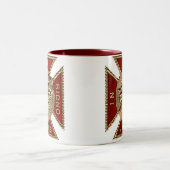TASSE 2 COULEURS CHEVALIERS TEMPLAR (Centre)