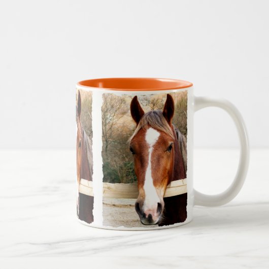 TASSE 2 COULEURS CHEVAUX (Droit)