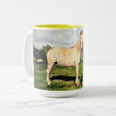 Tasse 2 Couleurs Chevaux (Devant gauche)