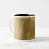 Tasse 2 Couleurs Chevaux dans le corral (Devant gauche)