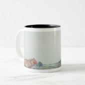Tasse 2 Couleurs Chevaux de charrue (Devant gauche)