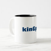 Tasse 2 Couleurs cheville ouvrière - style de cambuse (Devant gauche)