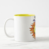 Tasse 2 Couleurs Chèvre et tournesol (Gauche)