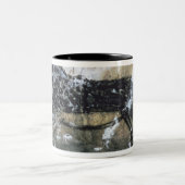 Tasse 2 Couleurs Chèvre ou chamois, peinture de roche dans la salle (Centre)