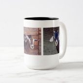 Tasse 2 Couleurs Chèvres (Devant droit)