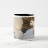 Tasse 2 Couleurs chèvres de montagne (Centre)