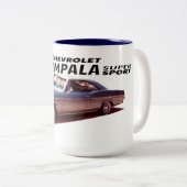 Tasse 2 Couleurs Chevrolet Impala 1966 (Devant droit)