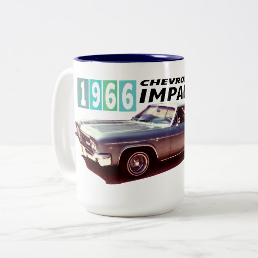 Tasse 2 Couleurs Chevrolet Impala 1966 (Devant gauche)