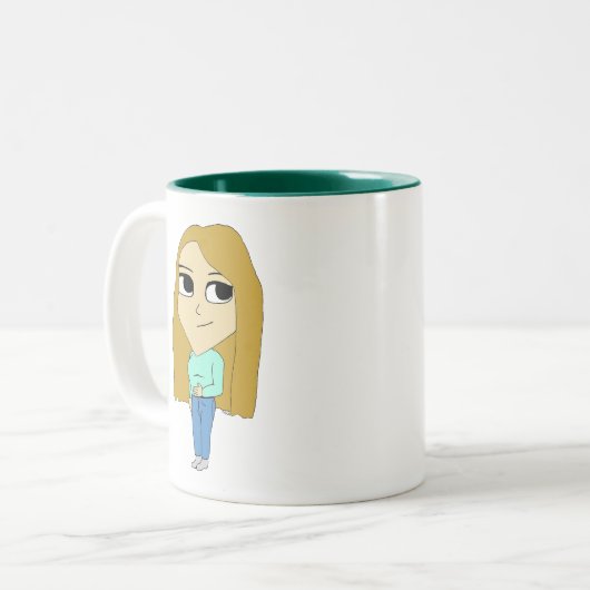 Tasse 2 Couleurs chibi (Devant gauche)