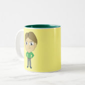 Tasse 2 Couleurs chibi (Devant gauche)
