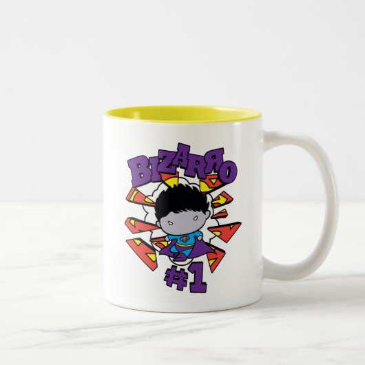 Tasse 2 Couleurs Chibi Bizarro #1 (Droit)