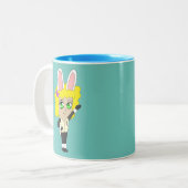 Tasse 2 Couleurs chibi bunnygirl (Devant gauche)