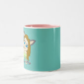 Tasse 2 Couleurs chibi catgirl (Centre)