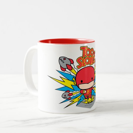 Tasse 2 Couleurs Chibi Flash Rockets (Devant gauche)