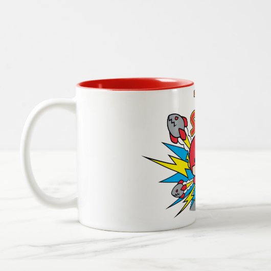 Tasse 2 Couleurs Chibi Flash Rockets (Gauche)