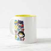 Tasse 2 Couleurs Chibi Héros Danse (Devant gauche)