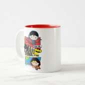 Tasse 2 Couleurs Chibi Héros Prêts À L'Action ! (Devant gauche)