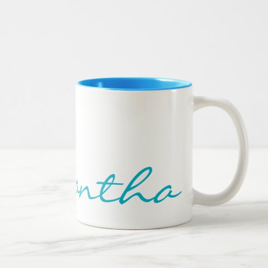 Tasse 2 Couleurs chic chic chic chic chic chic chic chic chic turqu (Droit)