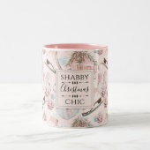 Tasse 2 Couleurs Chic chic chic chic Motif de Noël (Centre)