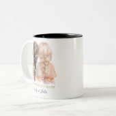 Tasse 2 Couleurs Chic moderne tendance Best Friends BFF Photo perso (Devant gauche)