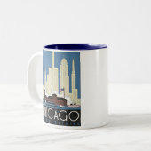 Tasse 2 Couleurs Chicago a tout (Devant gauche)