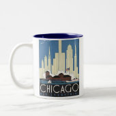 Tasse 2 Couleurs Chicago a tout (Gauche)