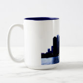 Tasse 2 Couleurs Chicago Illinois (Gauche)