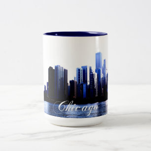 Tasse 2 Couleurs Chicago Illinois