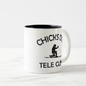 Tasse 2 Couleurs Chicks Creg Tele Guys (Devant droit)