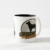 Tasse 2 Couleurs Chien de bétail (Devant droit)