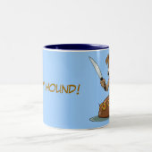 Tasse 2 Couleurs Chien de bouffe (Centre)