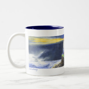 Tasse 2 Couleurs Chien de brouillard nocturne du phare