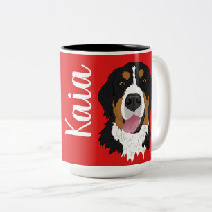 Tasse 2 Couleurs Chien de montagne bernois