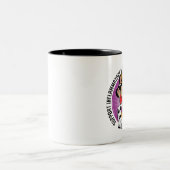 Tasse 2 Couleurs Chien d'IBD (Centre)