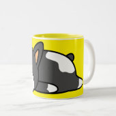 Tasse 2 Couleurs Chien endormi (Devant droit)