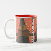 Tasse 2 Couleurs Chien et fraise (Gauche)