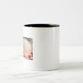 Tasse 2 Couleurs Chien maltais (Centre)