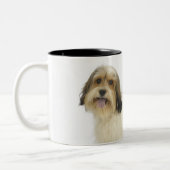 Tasse 2 Couleurs Chien sur le blanc 104 (Gauche)