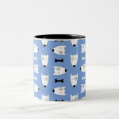 Tasse 2 Couleurs Chiens (Centre)