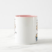 Tasse 2 Couleurs Chiffre de bâton de bonne d'enfants (Centre)