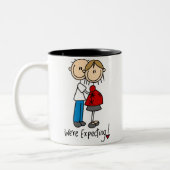 Tasse 2 Couleurs Chiffre de bâton que nous prévoyons (Gauche)