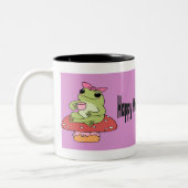 Tasse 2 Couleurs Chiffre de champignons (Gauche)