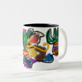 Tasse 2 Couleurs Chihuahua adore ça (Devant droit)