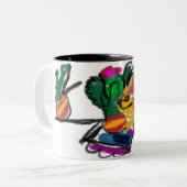 Tasse 2 Couleurs Chihuahua adore ça (Devant gauche)